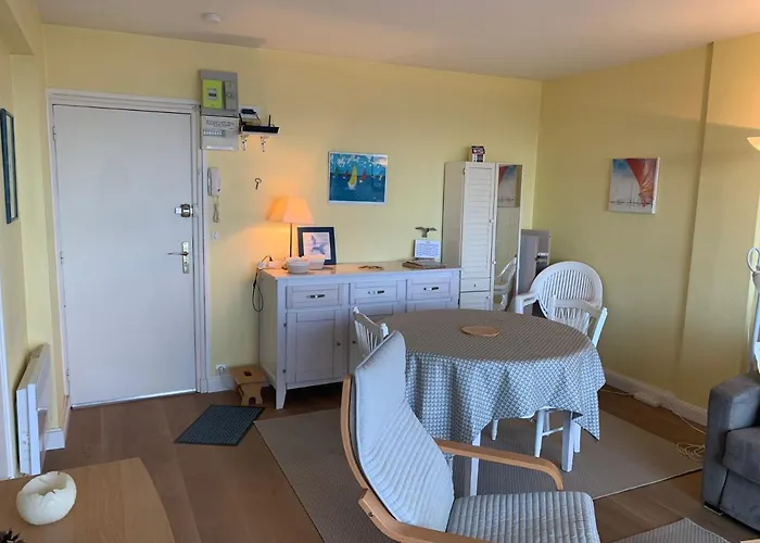 Arcadia Face Avec Parking Lägenhet Le Touquet